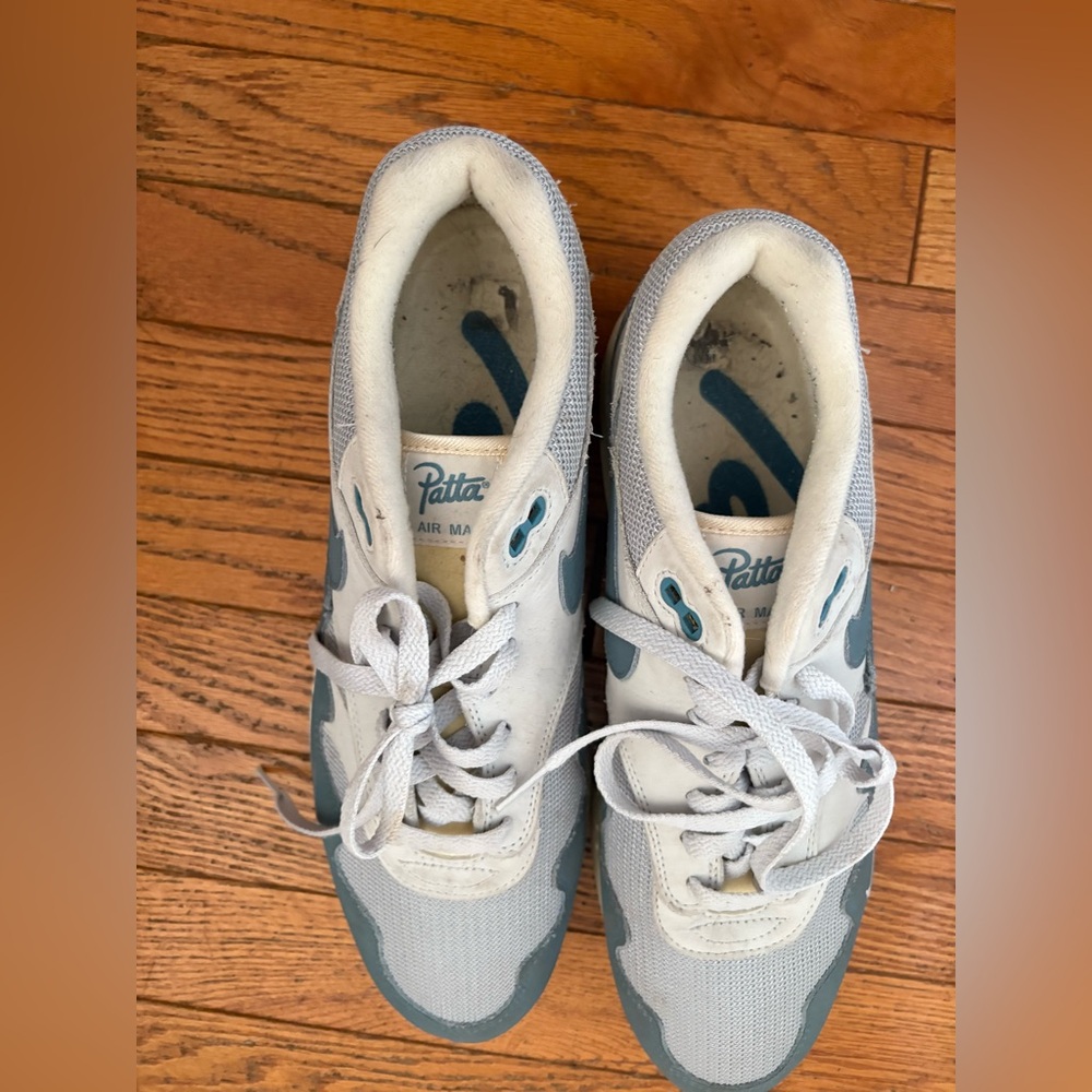 Nike Air Max Gray and Teal Men's Shoes